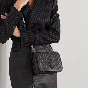 Yves Saint Laurent Black Shoulder Bag